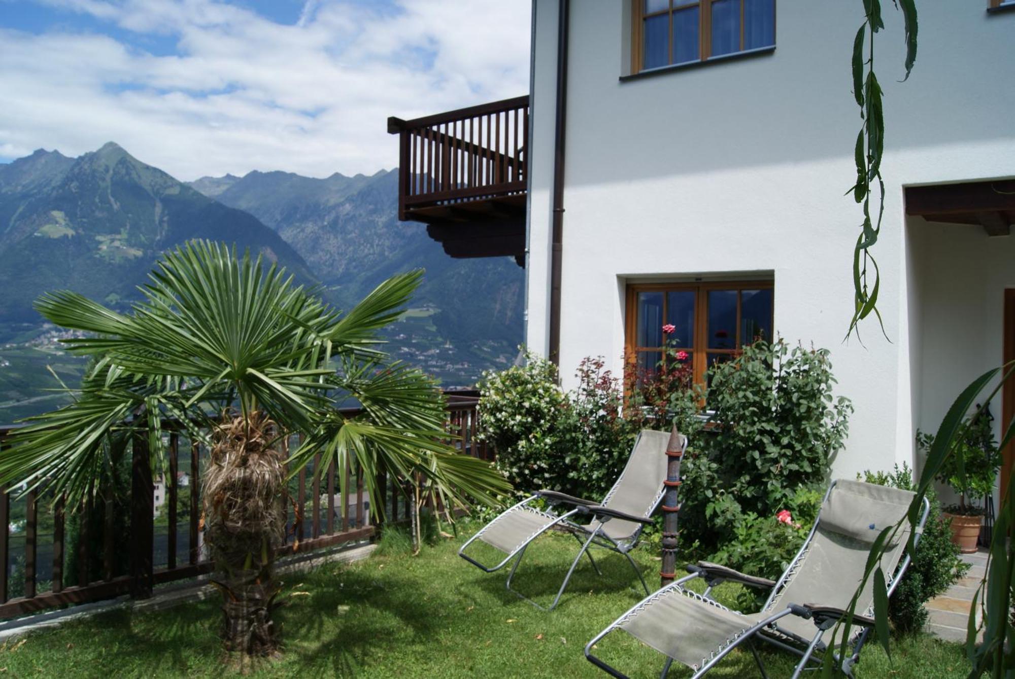Appartement Schwarzplatterhof à Merano Extérieur photo
