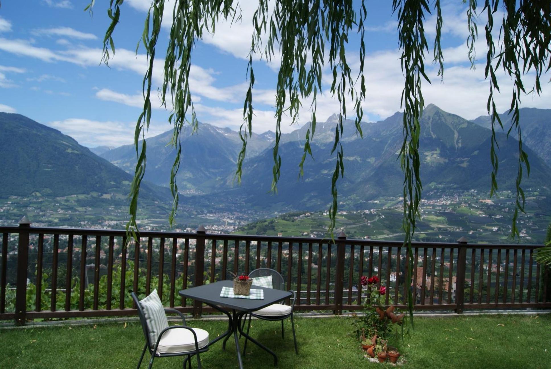 Appartement Schwarzplatterhof à Merano Extérieur photo