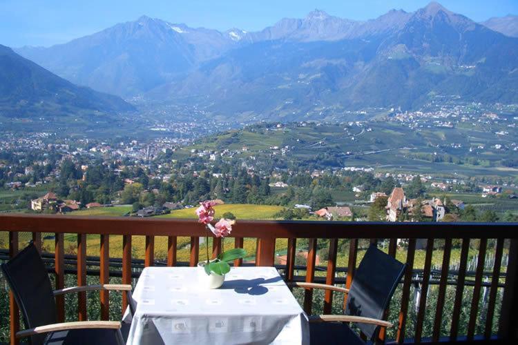 Appartement Schwarzplatterhof à Merano Extérieur photo