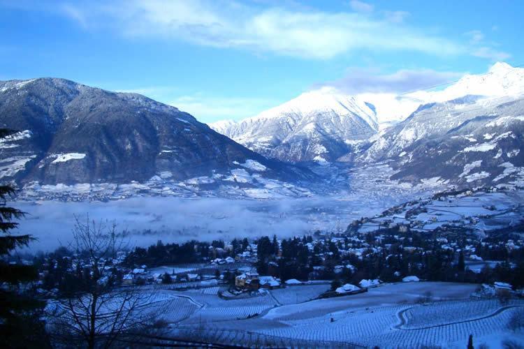 Appartement Schwarzplatterhof à Merano Extérieur photo